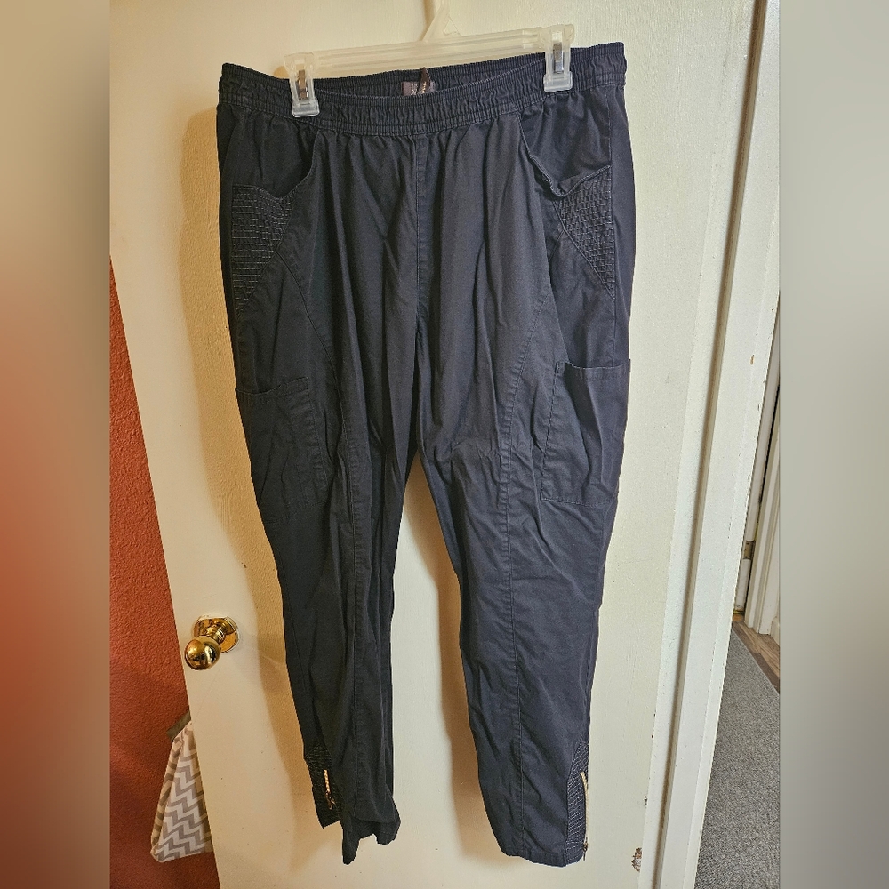 Jaanuu Black Cargo Pants
